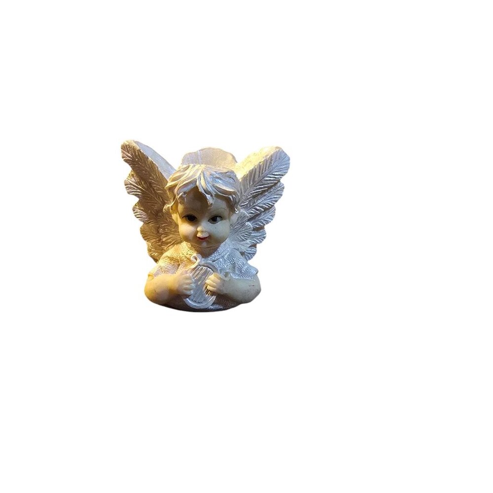 K's Collection 2-Sided Angel Figurine Ceramic